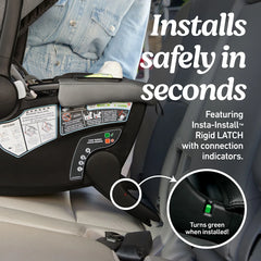 GoMax Infant Car Seat ft. Insta-Install Rigid LATCH
